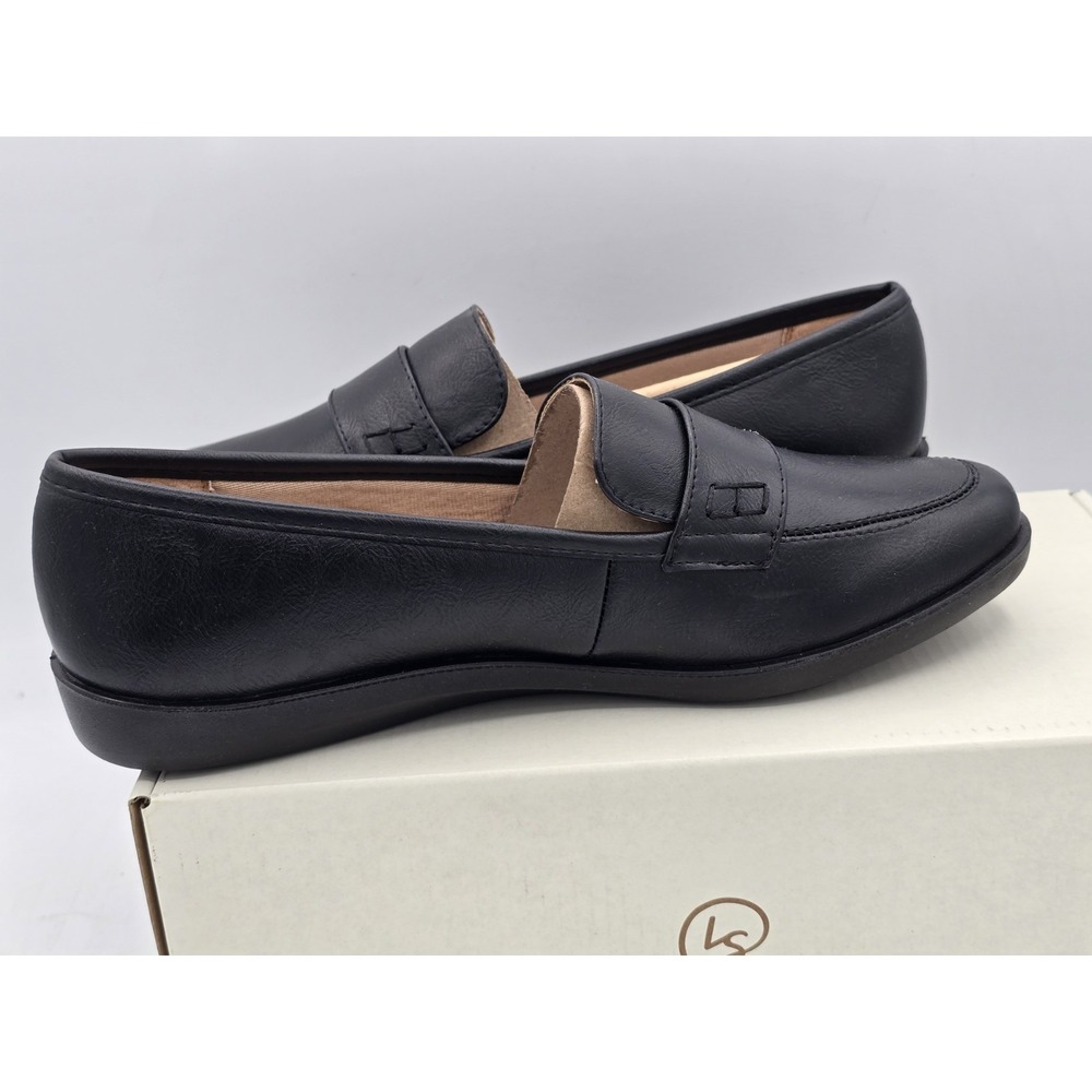 Life stride Women's Nico‎ Slip On Casual Loafer Sz 8 M Black - Picture 6 of 13